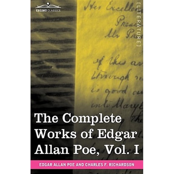 Pre-Owned The Complete Works of Edgar Allan Poe, Vol. I (in Ten Volumes) (Paperback)