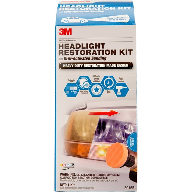 3M Headlight Restoration Kit, Heavy Duty Drill