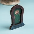 thumbnail image 4 of SPOORYYO Miniature Fairy Door Decoration for Gardens - Charming Wooden Accessory for Courtyard Enchantment, 4 of 8