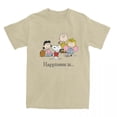 thumbnail image 3 of Camiseta divertida de Peanuts, Snoopy y Charlie Brown para hombres y mujeres, camiseta de algodón con estampado de dibujos animados lindos, 3 of 5