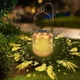 thumbnail image 4 of PPgejGEK Butterfly Hummingbird Solar Lantern Outdoor Waterproof Hanging LED Light Metal Decorative for Yard Patio Tabletop Garden Decor Bronze Finish Iron Material, 4 of 6