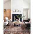 thumbnail image 2 of Chris Loves Julia x Loloi Jules Collection Area Rug JUL-01 Merlot/Multi 3'-6" x 5'-6", 2 of 8