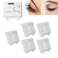 thumbnail image 4 of Eyelash Extension Kit, 3 In 1 Bottom Tray Eyelash Extension Practice Tray Training Display Tools Imitating Face Shape  For Eyelash Extensions, 4 of 8