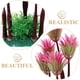 thumbnail image 4 of KAKOWELY 2 plantas de plástico para acuario, para decoración de peceras y acuarios., 4 of 5