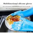 thumbnail image 5 of Guantes mágicos de esponja para limpieza de lavavajillas, guantes reutilizables de silicona para fregar cepillos para cocina y tareas domésticas, 5 of 5