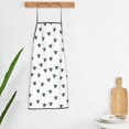 thumbnail image 3 of Goofa Bib Apron, Unisex Aprons Adjustable Waterdrop Resistant Cooking Kitchen Apron for Chef, Turtle Pattern Apron Bulk, 3 of 5