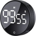 thumbnail image 1 of Digital Kitchen Timers, Visual timers Large LED Display Magnetic Timer for Classroom Cooking Fitness Baking Studying Teaching,Black, 1 of 4