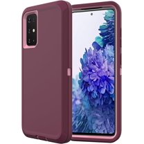 for Samsung Galaxy S20 Plus Case,Shockproof Dropproof Galaxy S20 Plus Case,Heavy Duty Protective for Samsung S20 Plus Case 6.7 Inch(Purple/Pink)