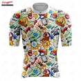 thumbnail image 3 of Maillot de ciclismo para hombre, camiseta de ciclismo de montaña, ropa de ciclismo de carretera, manga corta, blusa de ciclismo de verano, 16 estilos, 3 of 5