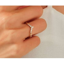 vylahjewellery 1 Ct Marquise Cut Moissanite Diamond Ring Handmade Jewelry 18K Rose Gold Engagement Expensive Ring