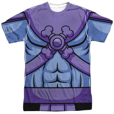 Masters of the Universe Cartoon Skeletor Costume Adult 2-Sided Print T-Shirt