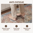 thumbnail image 6 of KUETH Kitchen Mats for Floor, Kitchen Rug with Anti Fatigue, Non Slip Washable Kitchen Rug, Set of 2 Kitchen Mat 17"x47"+17"x30", Runner Rug with Waterproof for Bathroon and Bedroom, 6 of 9