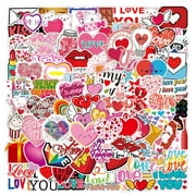 American Greetings Classroom Pack Valentine's Day Stickers, Animals (40-Count)