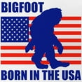 thumbnail image 2 of CafePress - Bigfoot Born In USA - Adjustable Unisex Printed Trucker Hat with Mesh Back, 2 of 9