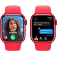 thumbnail image 2 of Restored Apple Watch Series 9 41mm GPS + Cellular - Unlocked - Red Aluminum Case with Red Sport Band - M/L (Refurbished), 2 of 5