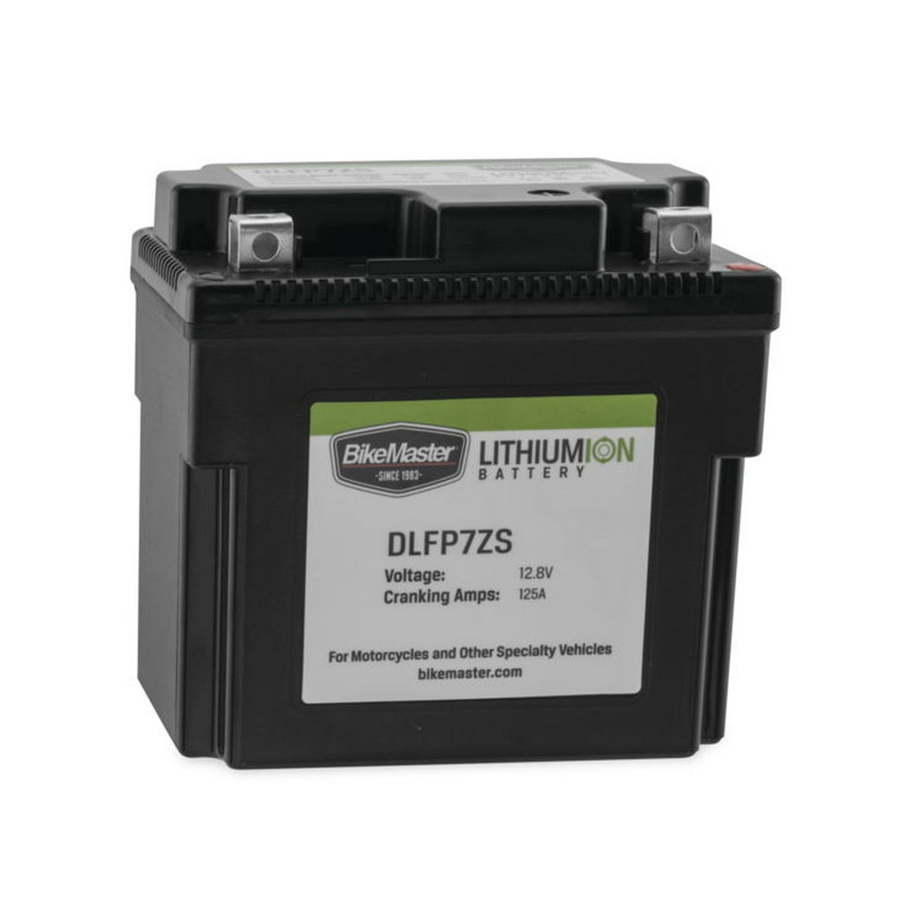 BikeMaster LithiumIon Battery DLFP7ZS for Yamaha TW200 Trailway 1987