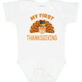 thumbnail image 3 of Inktastic Cute Turkey My 1st Thanksgiving Boys or Girls Baby Bodysuit, 3 of 5