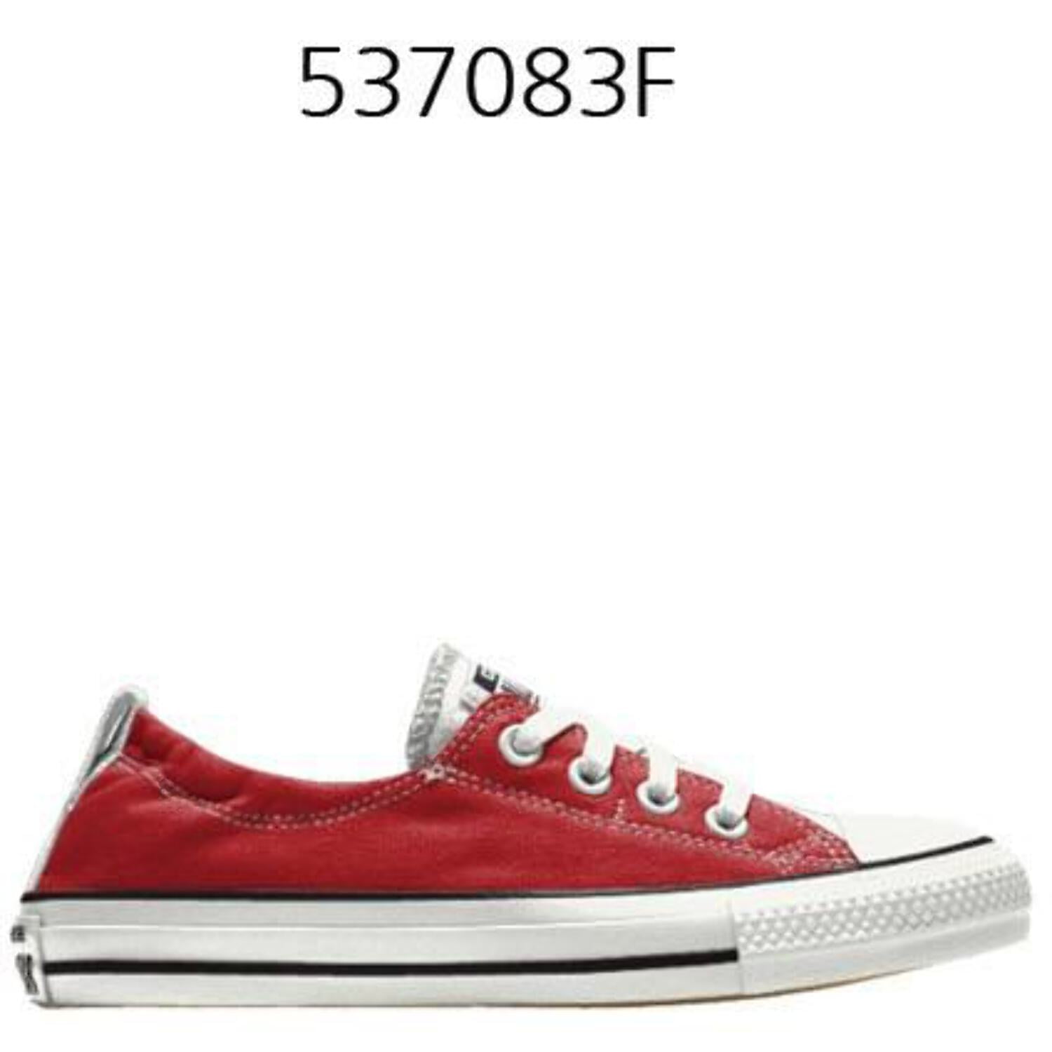 Converse Chuck Taylor All Star Shoreline Red Lace Up Sneaker 9 B M US Walmart