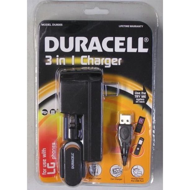 Duracell 3 in 1 Charger 