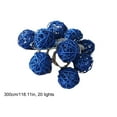 thumbnail image 2 of Ikohbadg LED Rattan Ball Decorative Light String, USB Powered Fairy Lights for Christmas, Weddings, and Home Decor, Perfect for Bedroom, Parties, and Outdoor Use, 2 of 7