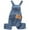 Blue, variant on Tainini Dog Shirts Clothes Dog Denim Overalls, Pet Jean Overalls Apparel, for Small Medium Dogs&Cat, L
