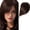 J, variant on Side synthetic hair stick clip extension wig natural styling thick bangs hair piece - for women