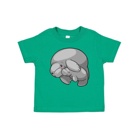 

Inktastic Cute Manatee Family Gift Baby Boy or Baby Girl T-Shirt