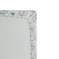 thumbnail image 2 of Ambesonne Vintage Fitted Sheet, Bikes Hipster Retro, Full Size, Soft Pink Blue, 2 of 2