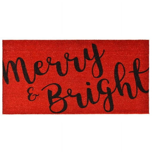 Calloway Mills Merry & Bright Outdoor Doormat, 3' x 6'