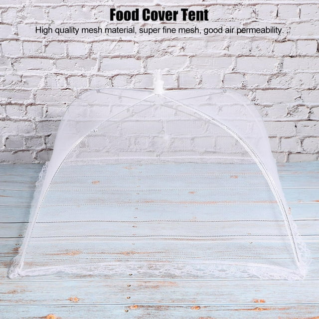 Carpas para alimentos 2 piezas Paraguas de comida para el hogar Carpa de malla plegable para conservación de alimentos Accesorios de cocina Tienda Cubierta para alimentos Red ANGGREK Otros