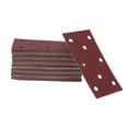 thumbnail image 1 of 70 Pcs Papel de Lija Rectangular 8 Agujeros 150 Grano Hojas de Lijado de Gancho y Bucle Universal para Reacondicionamiento Automotriz 180x95mm Óxido de Aluminio Rojo, 1 of 7
