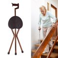 thumbnail image 1 of Silla y taburete plegables para caminar, asiento portátil con antideslizante, Aleacio de aluminio, tipos engrosados ​​y ensanchados, descanso al aire libre para personas, 1 of 7