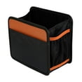 thumbnail image 4 of Organizador de cubos de basura para coche, fácil instalación, Mini cubo de basura portátil ajustable, accesorios para Interior de coche y oficina Macarena Bote de basura para auto, 4 of 8