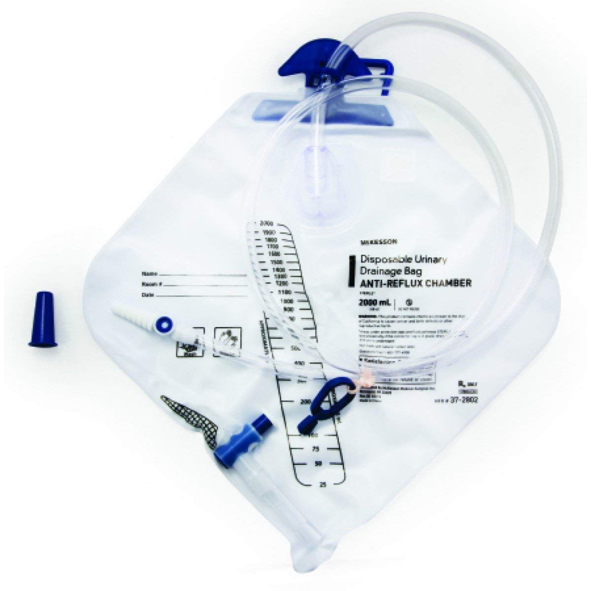 Urinary Drainage Bag with AntiReflux Chamber, MediPak Performance