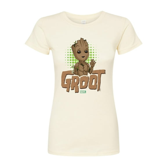 Marvel Guardians of the Galaxy - Baby Groot - Juniors Fitted Graphic T-Shirt