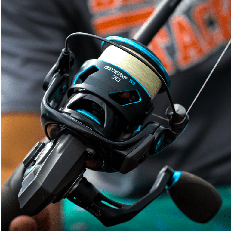 Quantum Drive Spinning Reel, Continuous Anti-Reverse Fishing Reel with  Smooth, Precisely-Aligned Gears