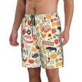 thumbnail image 2 of Balery Farm Traje de Baño Estilo Hawaiano para Hombre, Shorts de Secado Rápido con Bolsillos-XX-Large, 2 of 6