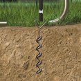 thumbnail image 5 of 8 piezas de anclas de trampolín para exteriores, clavos de pila de tornillo para acampar Afortunado Sencillez, 5 of 5
