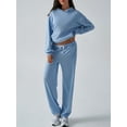 thumbnail image 2 of Anbech Womens 2 Piece Outfits Hoodie Drawstring Sweatpants with Pockets Casual Trendy Sets, 2 of 7