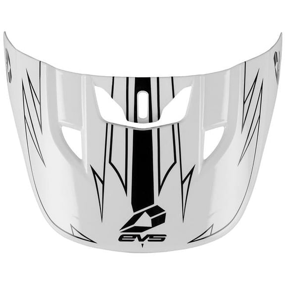 EVS T3 Pinner Youth Helmet Replacement Visor/Peak White