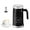 BLACK, variant on Milk Frother with Upgraded LED Display Touch Screen Hot/Cold Foam Maker Milk Warmer for Coffee Latte