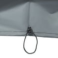 thumbnail image 5 of Unique Bargains 1 Pc Dustproof Barbecue Grill Dust Cover 37.01"x27.17"x24.02" Gray, 5 of 5