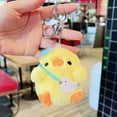 Cute chicken plush bag hanging bag hanging decoration plush pendant