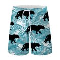 thumbnail image 2 of TIHLMK Men 3D Printing Breathable Seaside Vacation Beach Shorts Swimming Trunks, 2 of 3