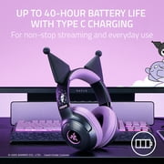 Razer Kraken Kitty V2 BT Wireless Bluetooth RGB Gaming Headset - Kuromi Edition