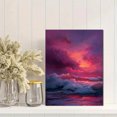 thumbnail image 2 of Qisvanset Autumn Building Scenery Canvas Print 12x16 Inch Bedroom Art, 2 of 8