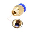 thumbnail image 4 of Unique Bargains 9 Pcs 1/4' G Male Straight Thread 6mm Push In Joint Pneumatic Connector Fitting Quick Fittings, 4 of 4