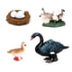 thumbnail image 1 of Vogacara 1 Juego de modelo de gusano de pala, Material plástico Premium, figuritas de insectos significativas, modelos de crecimiento educativo temprano Juguetes Educativos cisne negro NO20 Vogacara FN010083-20, 1 of 1