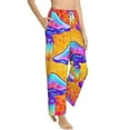 thumbnail image 2 of Fotbe Magic Mushrooms Women's Pajama Pants,Sleepwear Pants,Pj Bottoms Drawstring And Pockets-XX-Large, 2 of 9