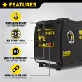 Champion Power Equipment 4500-Watt Portable Gasoline Inverter Generator with Wireless Remote Start